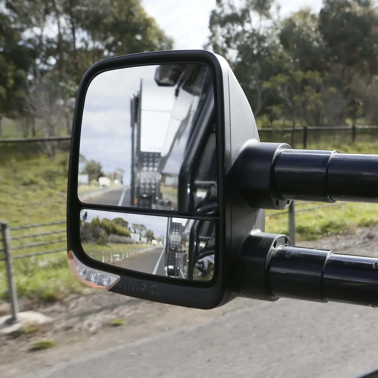 Clearview Next Gen towing mirrors, top spec chrome