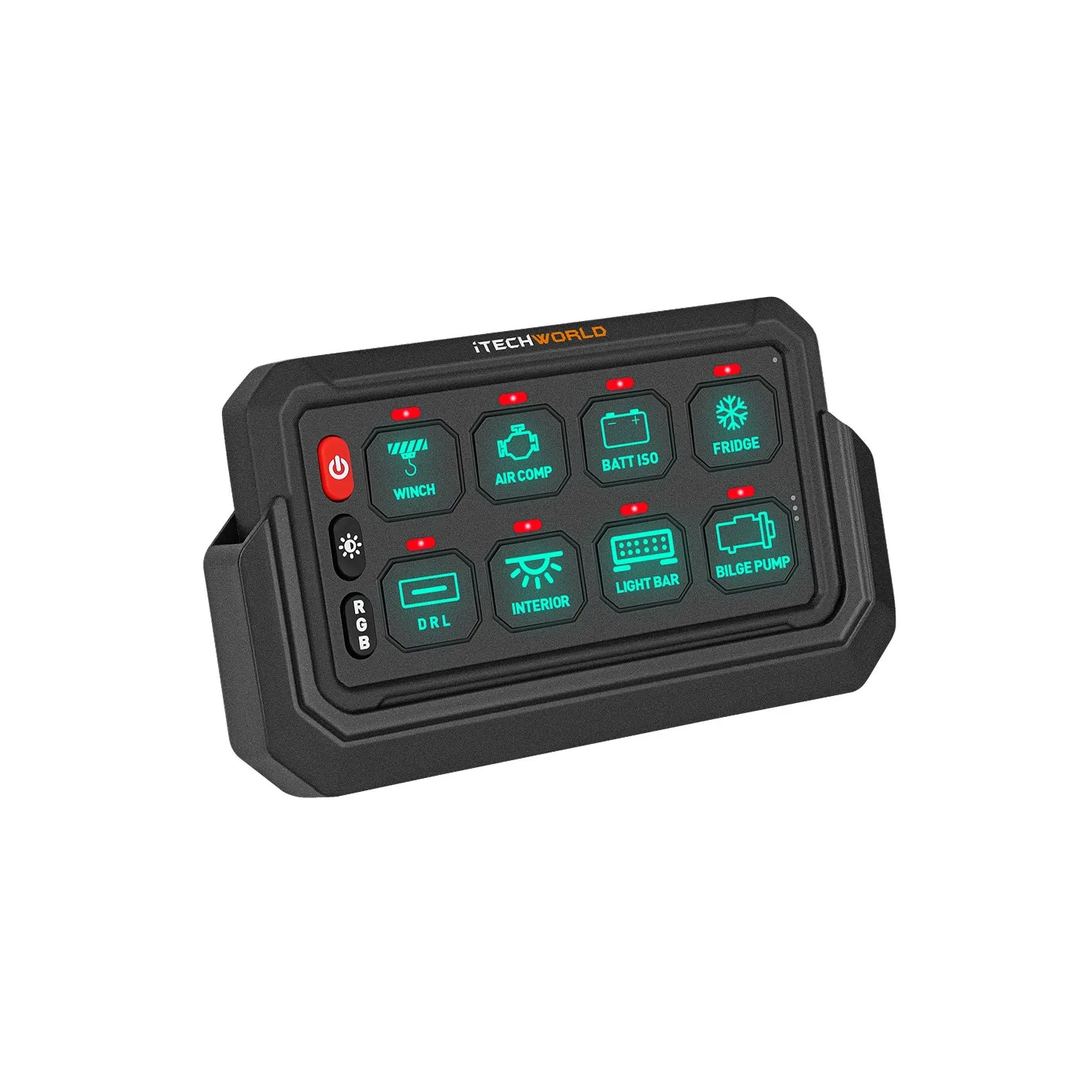 iTechworld 8 gang wireless switch panel with Bluetooth