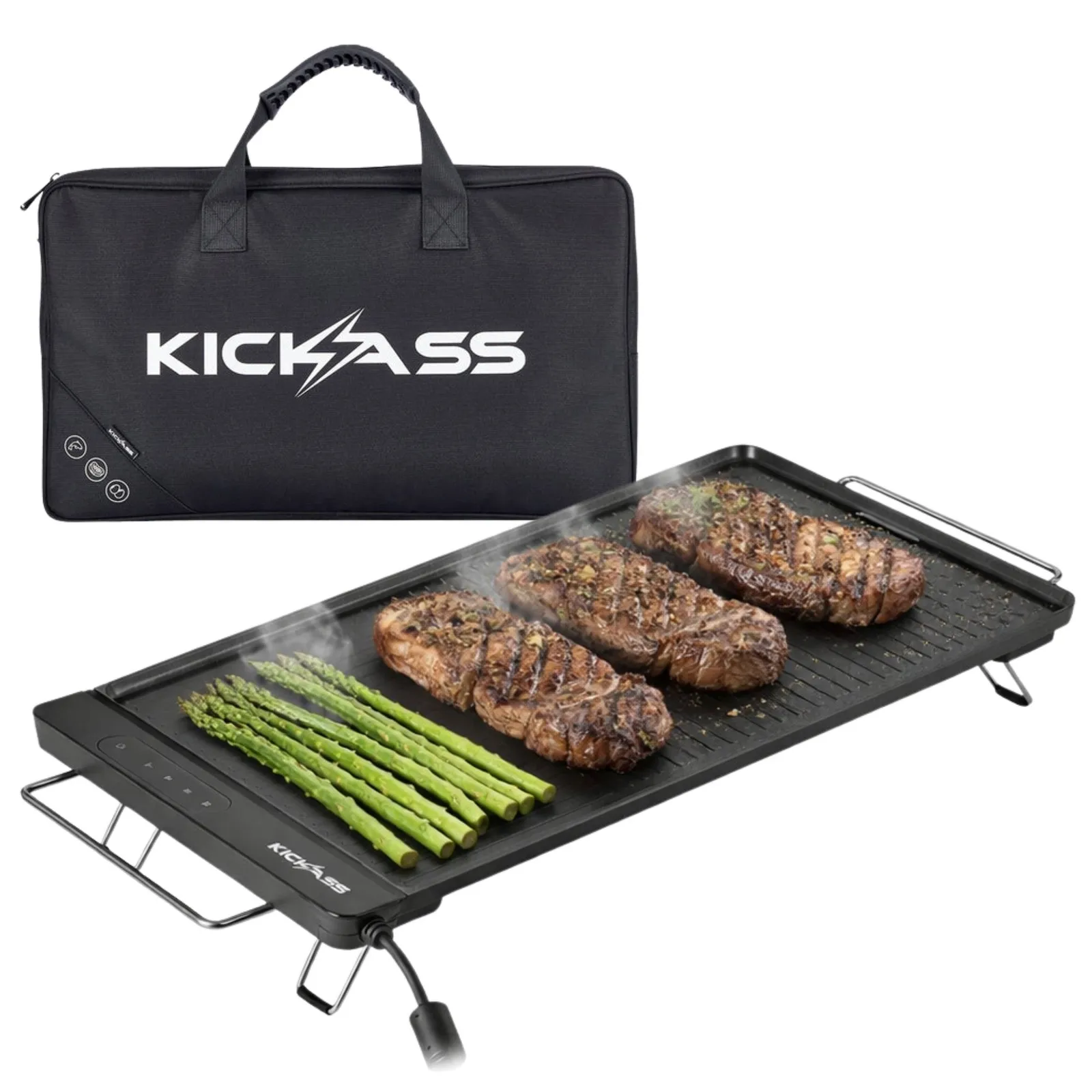 KickAss 50CM Portable Electric BBQ - 1400W