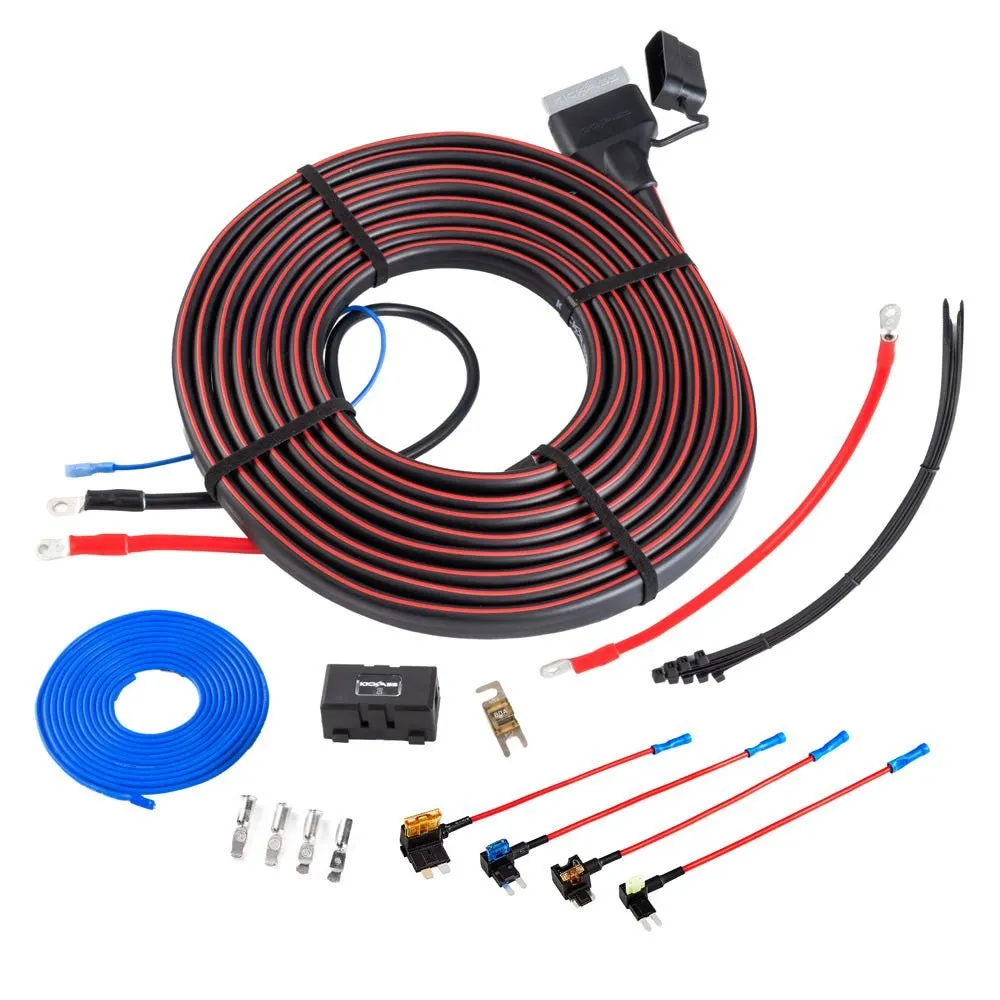 KickAss Heavy Duty Plug and Play DCDC Wiring Kit - 6.5m