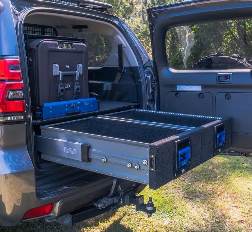 MSA left storage drawer system, Toyota Prado 150