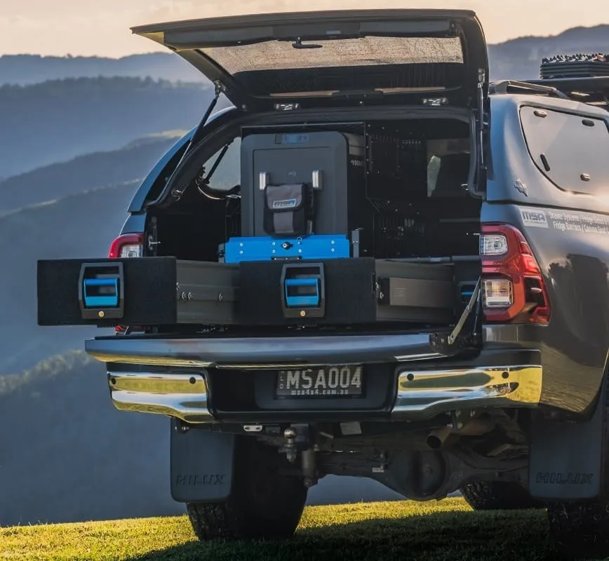 MSA double storage drawer system, Toyota HiLux N90