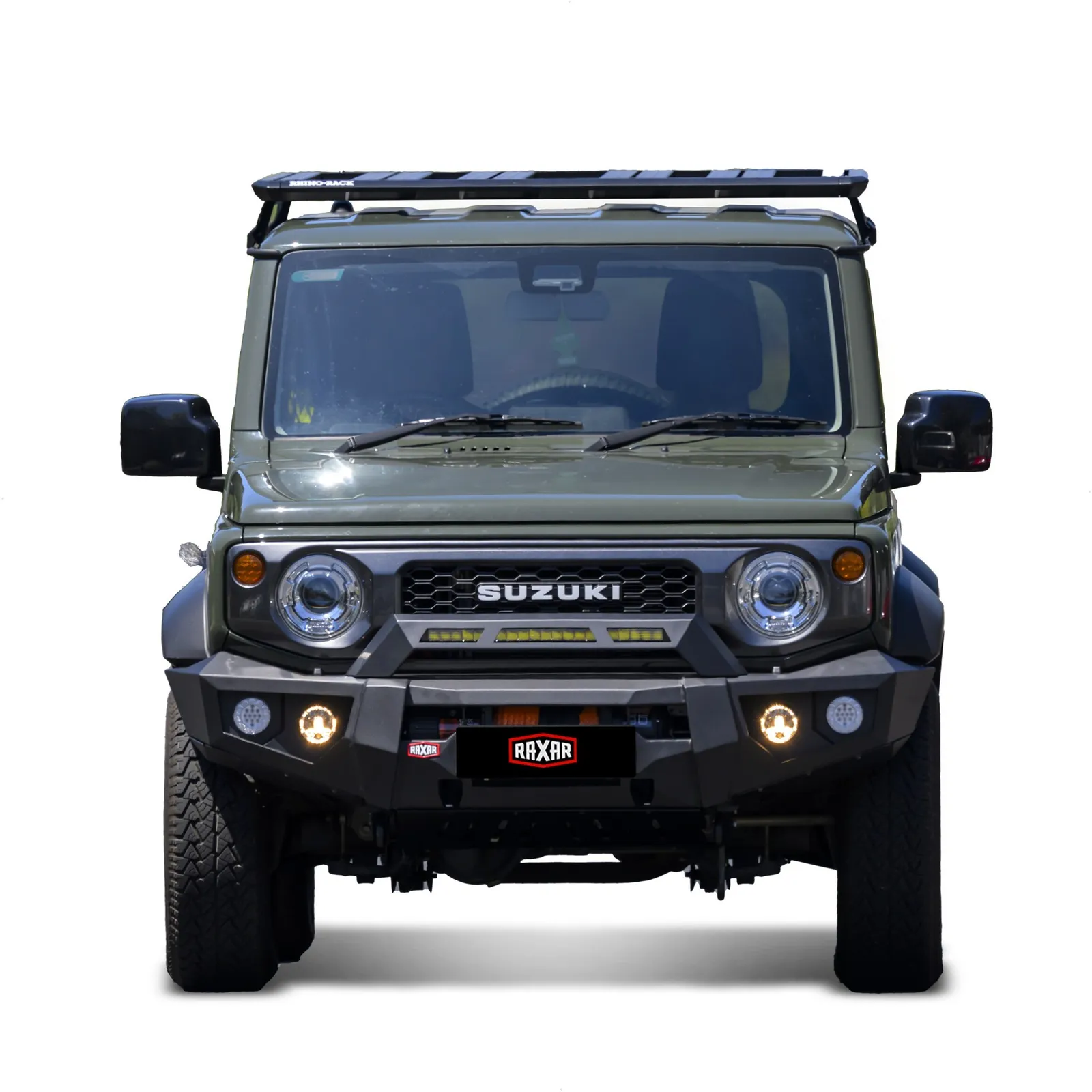 Raxar no-loop bull bar, Suzuki Jimny