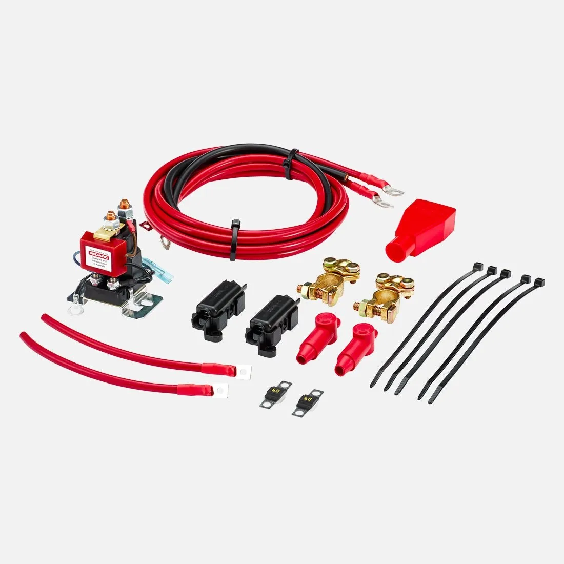 Smart Start Battery Isolator & Wiring Kit 12V