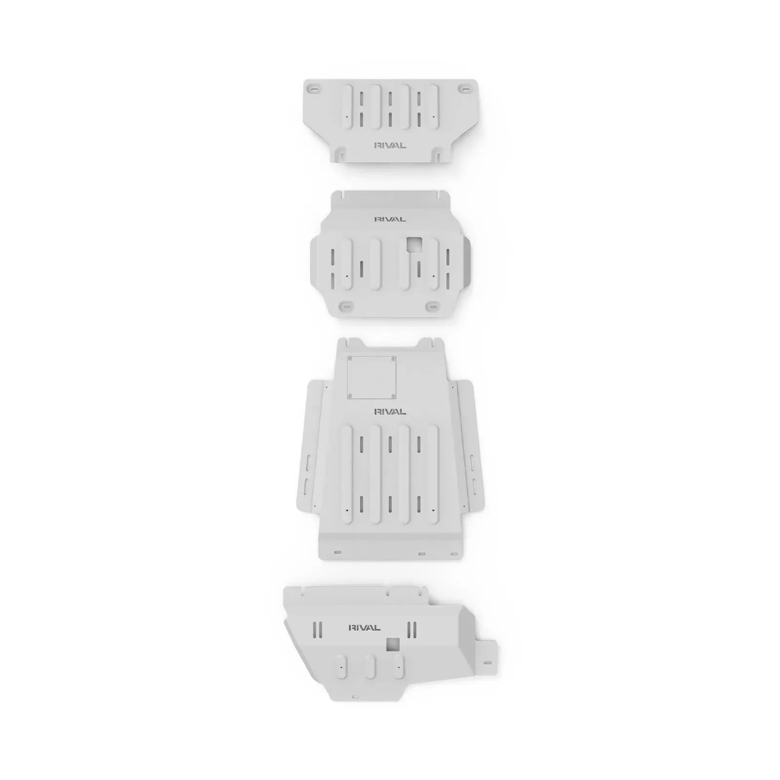 Set of 4 Aluminum Bash Plates Ford F-150 (2014-Present), EcoBoost only