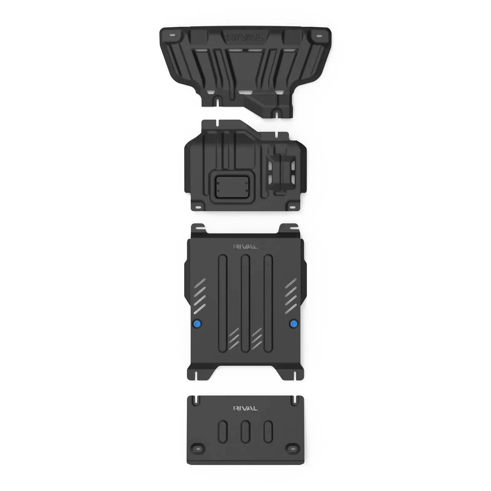 Steel Bash Plate Set (4) - Ford Ranger Next Gen / Everest / VW Amarok