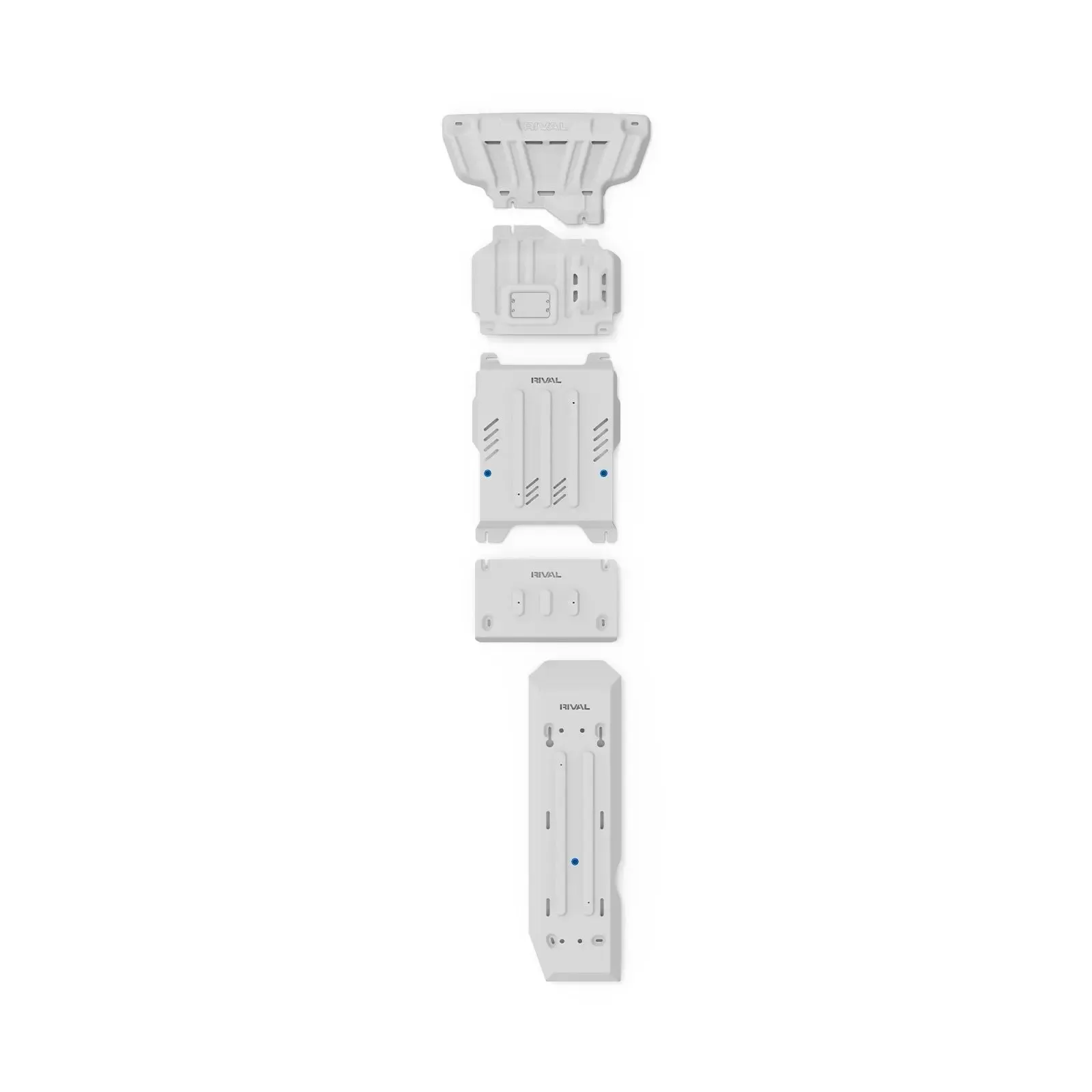 Set of 5 Aluminum Bash Plates Ford Everest Next Gen 2022