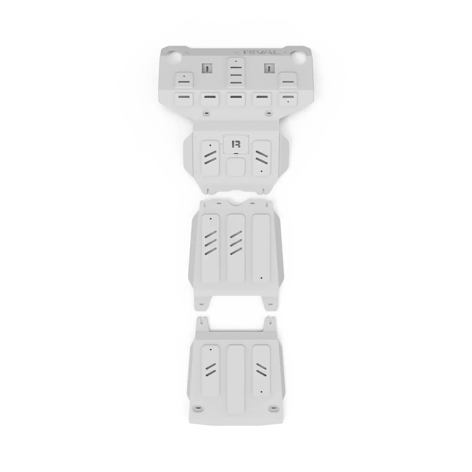 Toyota Hilux (2015-2025) 4x4 Bash Plate Set, Radiator, Engine, Transmission & Transfer Case