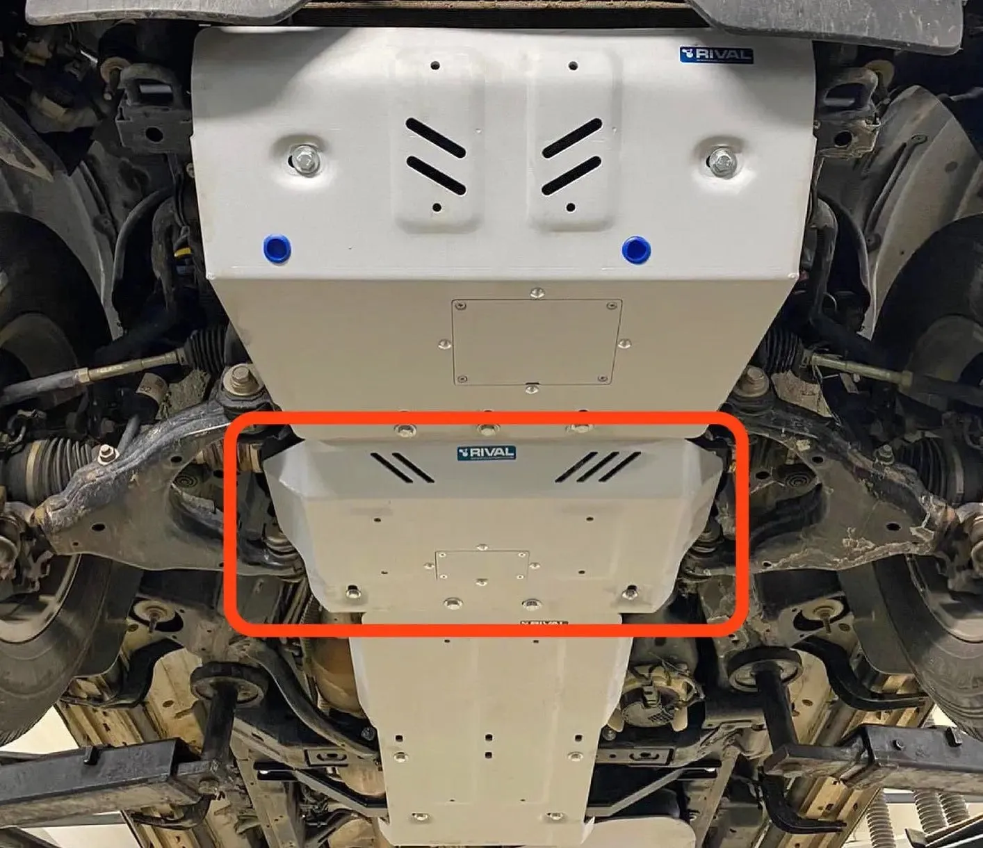 Aluminium Engine (Part 2) Bash Plate - Toyota Land Cruiser Prado 150
