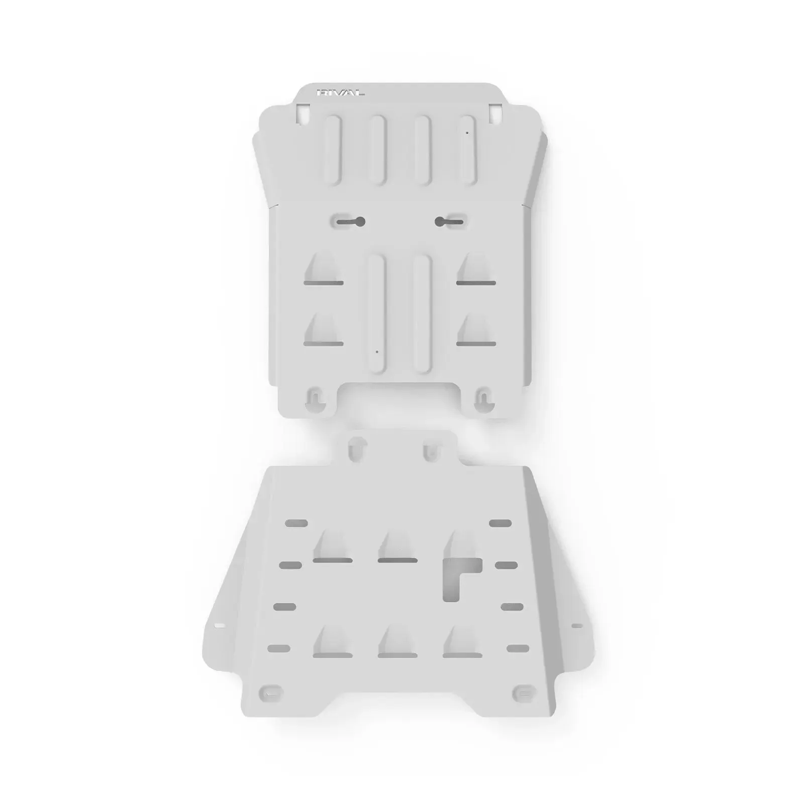 Set of 2 Aluminium Bash Plates Isuzu D-Max / Mazda BT-50 (2021, Present), Engine & Transmission