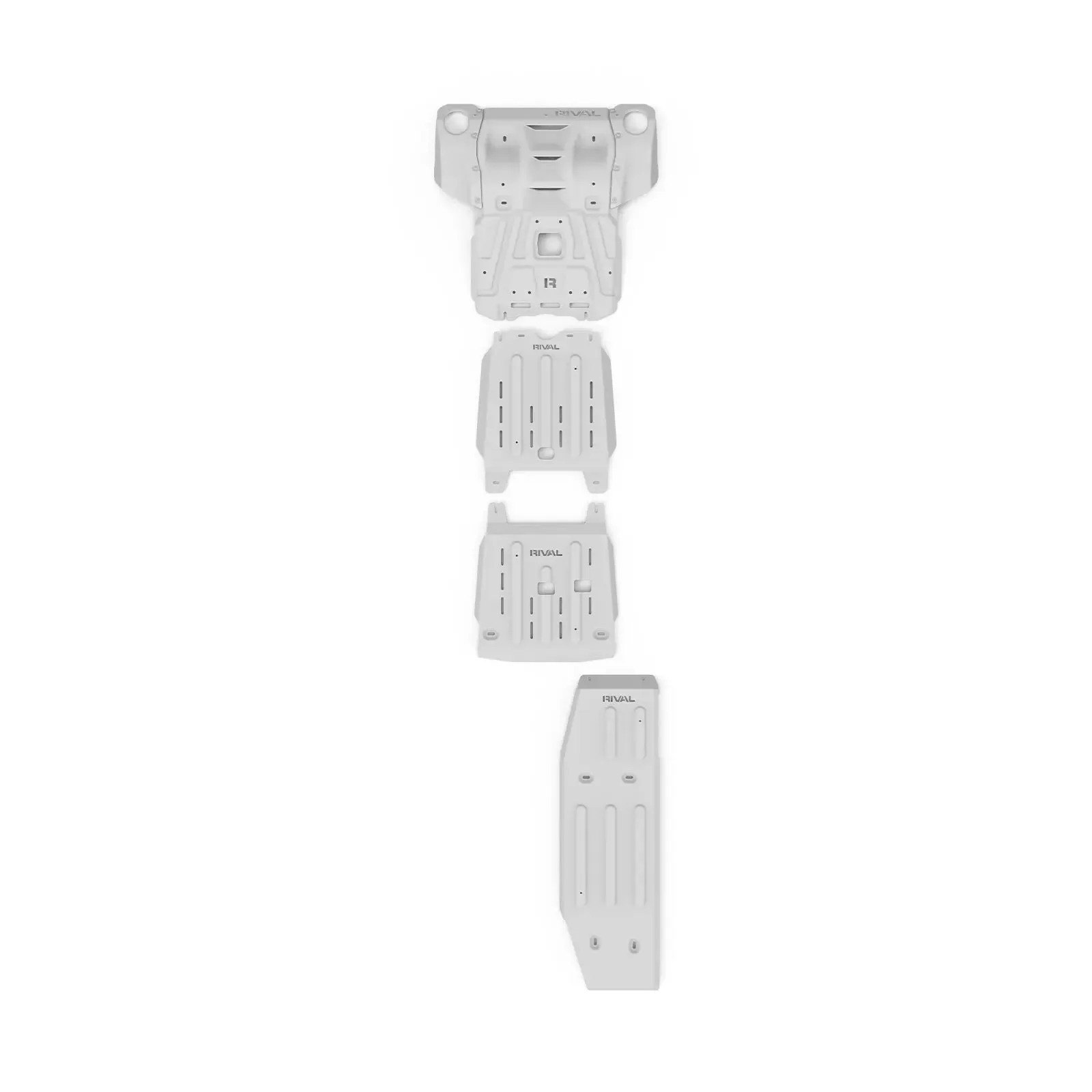 Toyota Hilux (2015-2025) 4x4 Bash Plate Set, Radiator, Engine, Transmission, Transfer Case and Fuel Tank