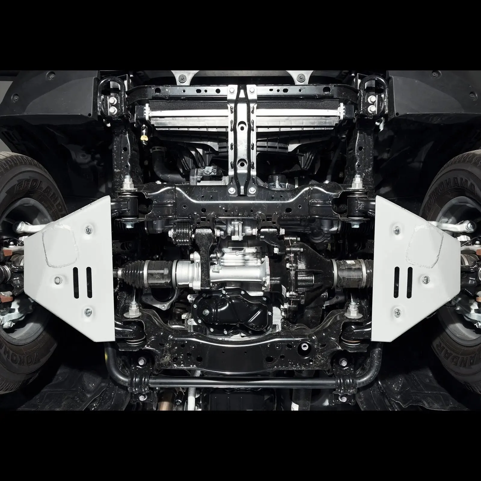 Aluminum A-Arms Bash Plate - TOYOTA LAND CRUISER 250; V-2.8D, AT, 4WD; 2024-PRESENT