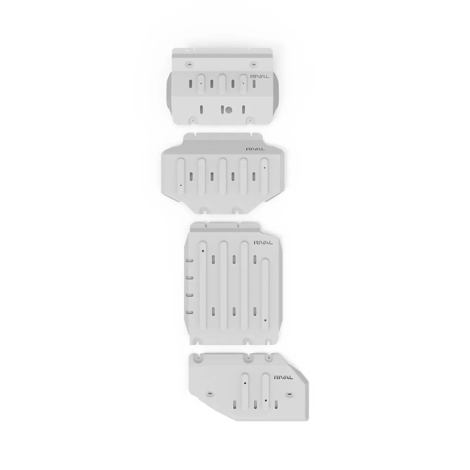 Aluminum Bash Plate Set, Engine, Radiator, Transmission & Transfer Protection for Tank 300/500 (2021-Present) 4WD, Petrol only
