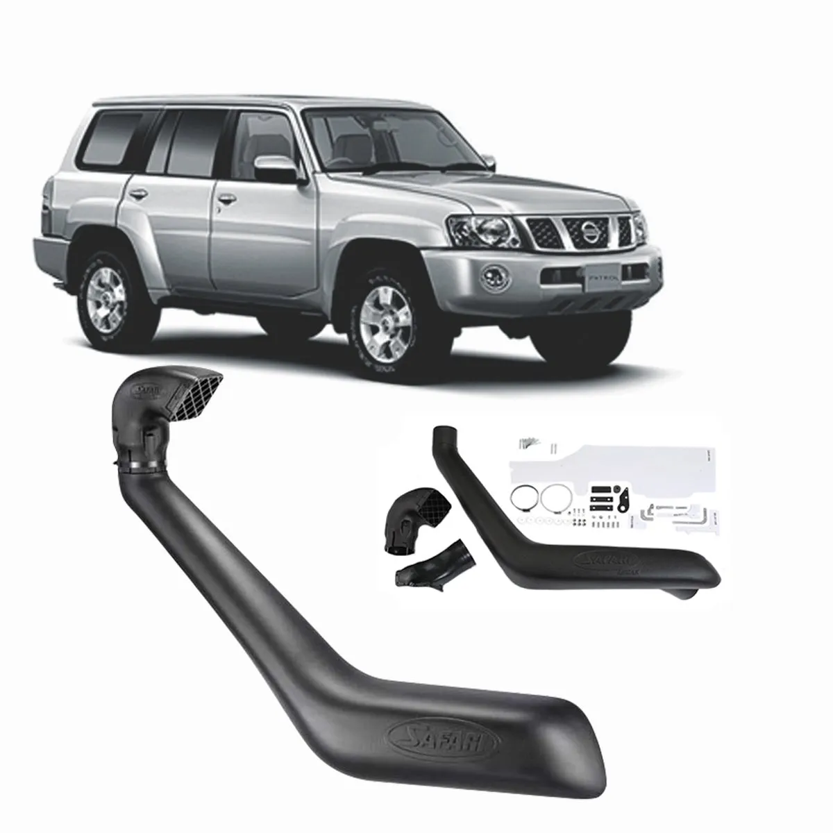 Safari snorkel, Nissan Patrol GU Y61 TD42 Series 1
