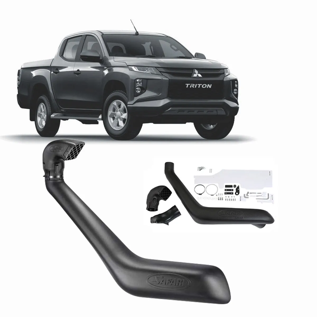 Safari V-SPEC snorkel, Mitsubishi Triton MR