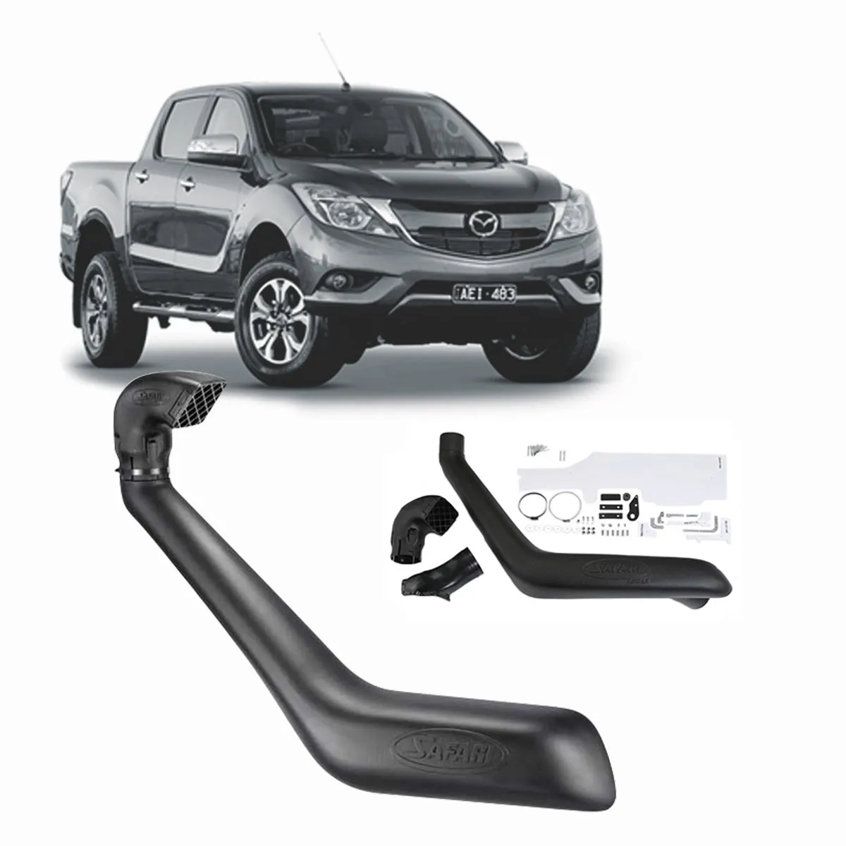 Safari snorkel, Mazda BT-50 UP/UR 3.2L